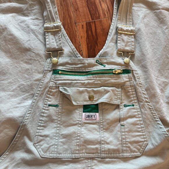 Liberty Women’s Overalls Light Green Size XL - Picture 1 of 4
